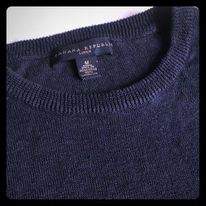 Banana Republic lightweight linen sweater